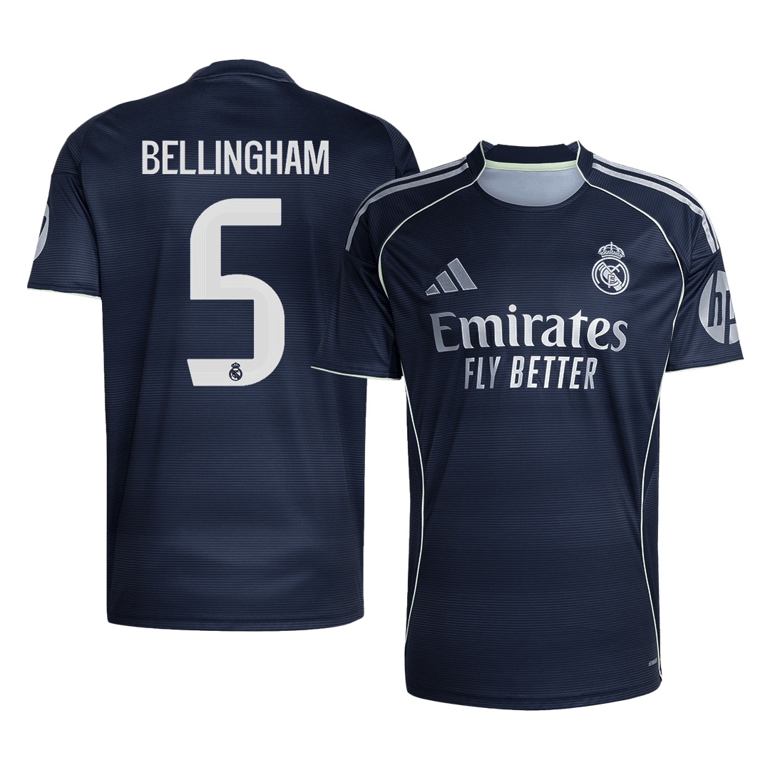 BELLINGHAM #5 Real Madrid Tröja 2025/26 Borta
