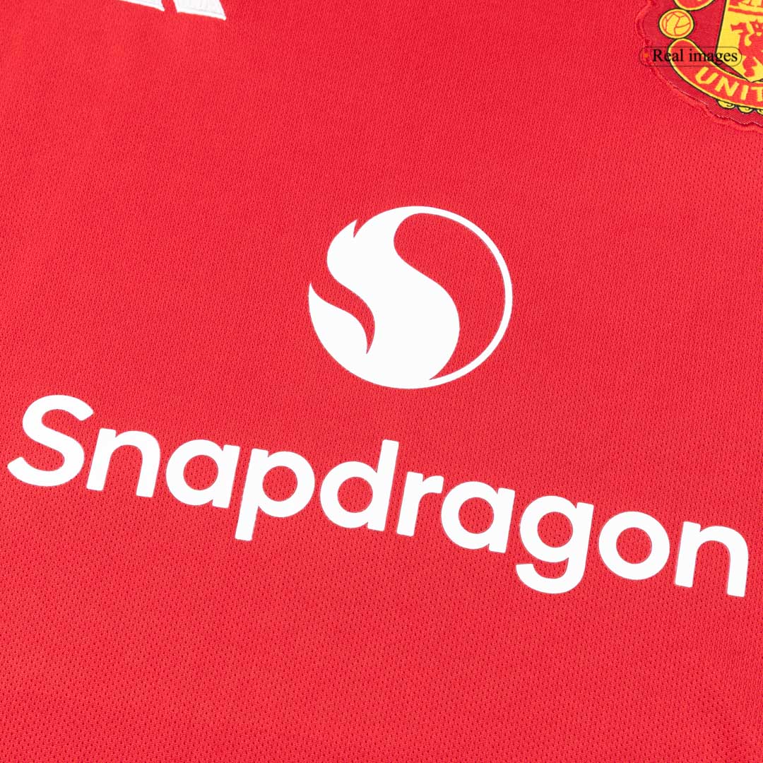 Manchester United Tröja 2025/26 Hemma Röd Dam