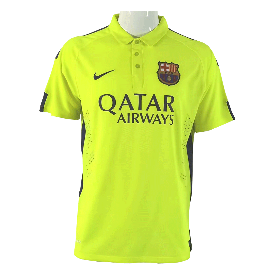Retro Barcelona Tredjeställ Fotbollströja 2014/15