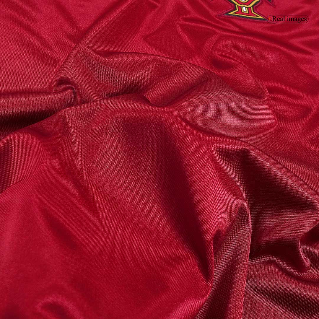 Portugal Hemma Fotbollströjor 1999 Retro