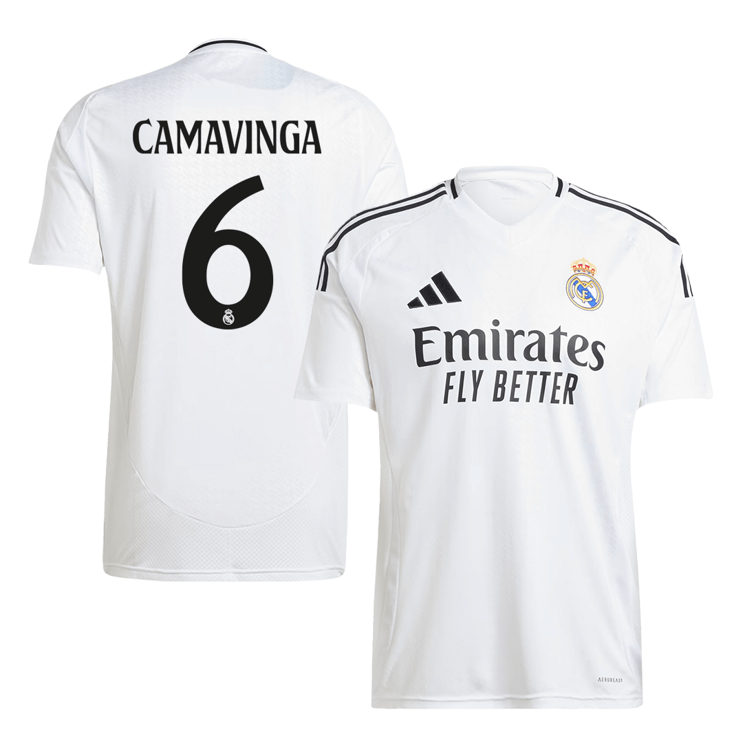 Real Madrid Hemma Fotbollströja CAMAVINGA #6 2024/25