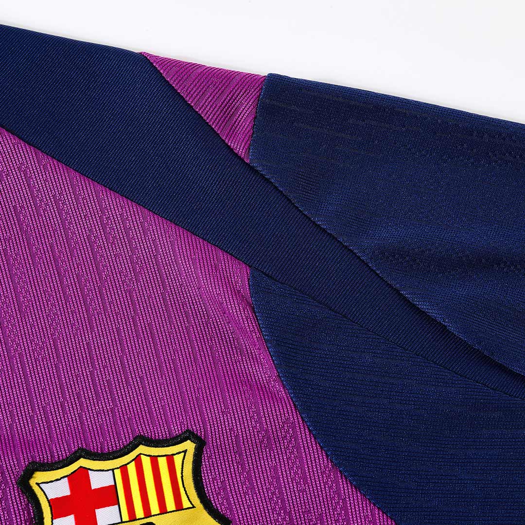 Barcelona Tröja & Träningsset(Jacka+Byxor) 2025/26 Lila Barn