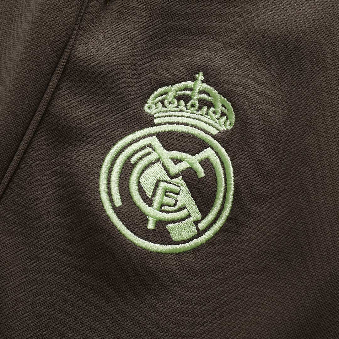 Real Madrid Tröja & Träningsset(Jacka+Byxor) 2025/26 Grön Barn
