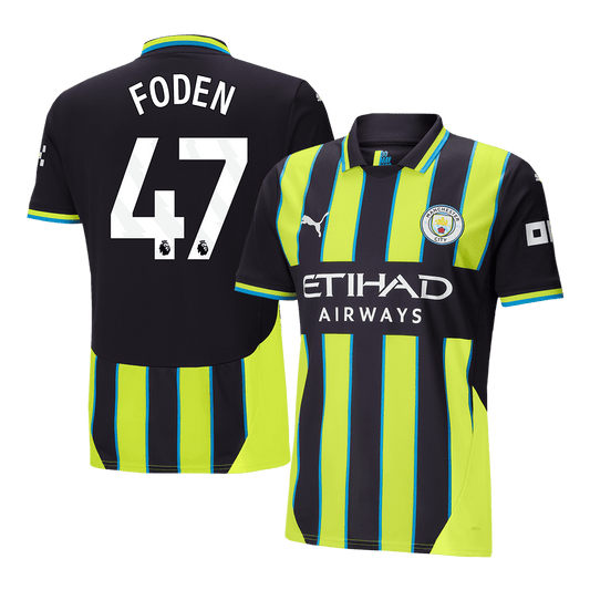 Manchester City Borta Fotbollströja FODEN #47 2024/25-1