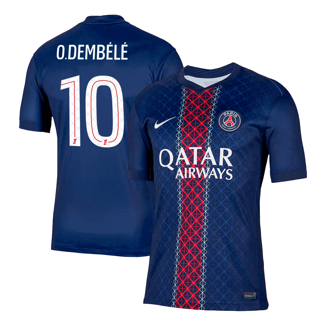O.DEMBÉLÉ #10 PSG Tröja 2025/26 Hemma