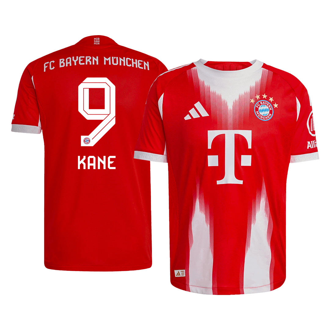 KANE #9 Bayern Munich Tröja 2025/26 Hemma Autentisk