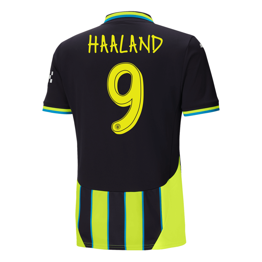 Manchester City Borta Fotbollströja HAALAND #9 2024/25 - UCL
