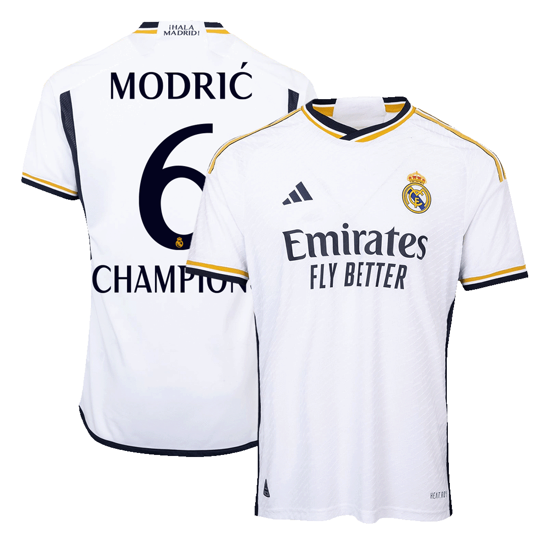Real Madrid Hemma Fotbollströja MODRIĆ #6 2023/24 Autentisk