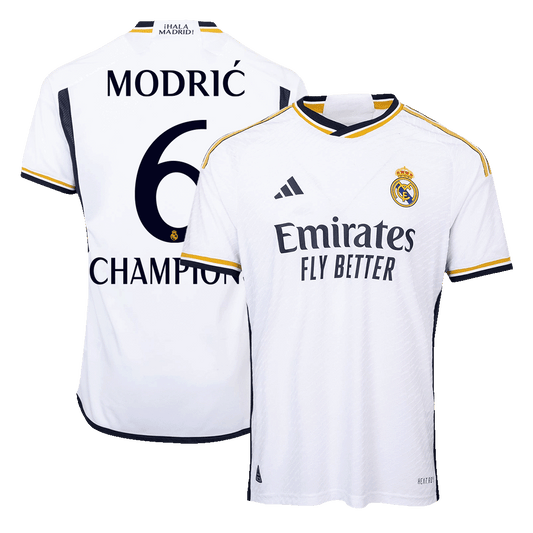 Real Madrid Hemma Fotbollströja MODRIĆ #6 2023/24 Autentisk-1