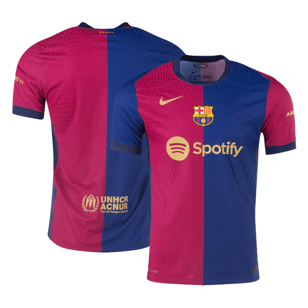 Barcelona Hemma Fotbollströja 2024/25 Autentisk