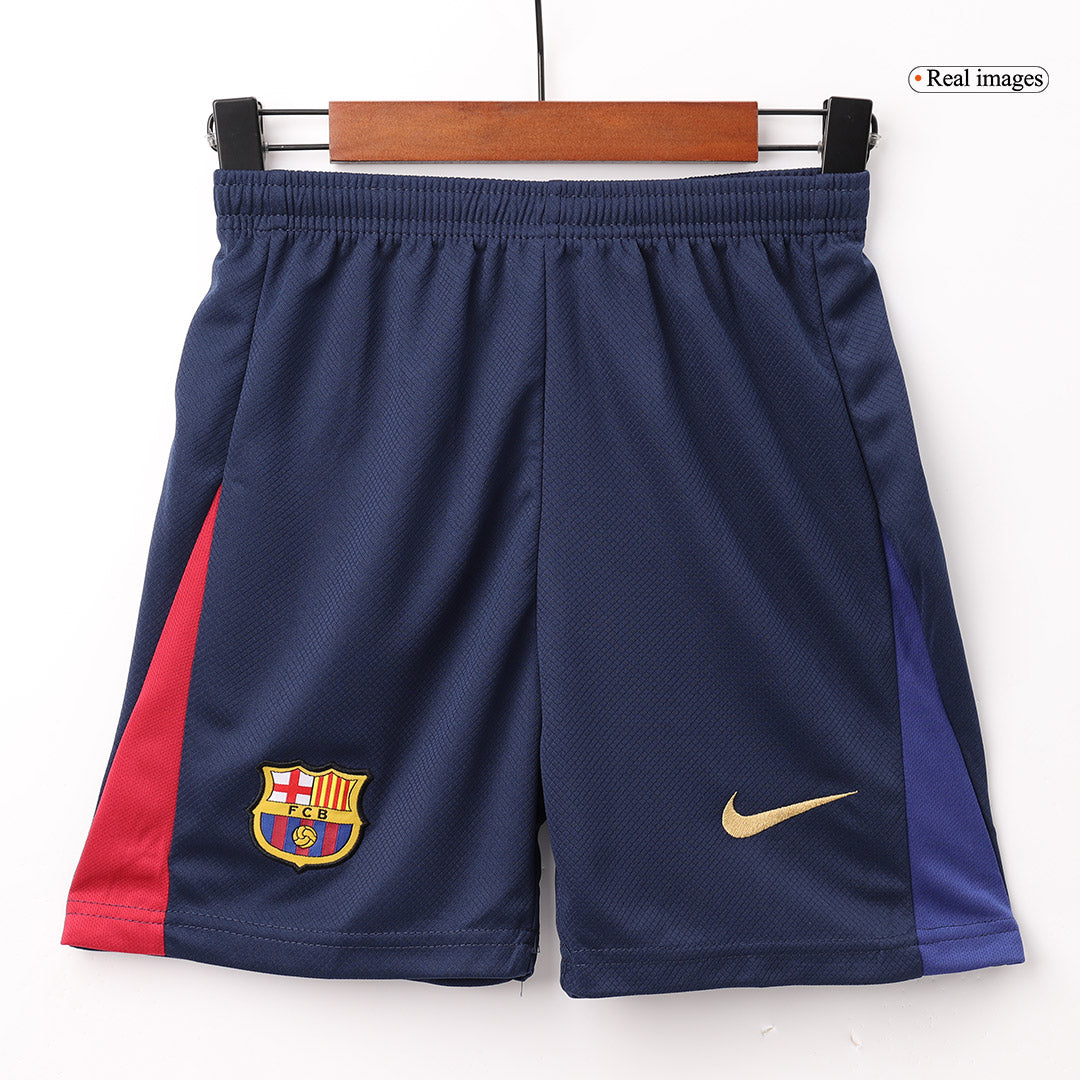Barcelona Hemma Fotbollströja 2024/25 Fotbollssats Barn