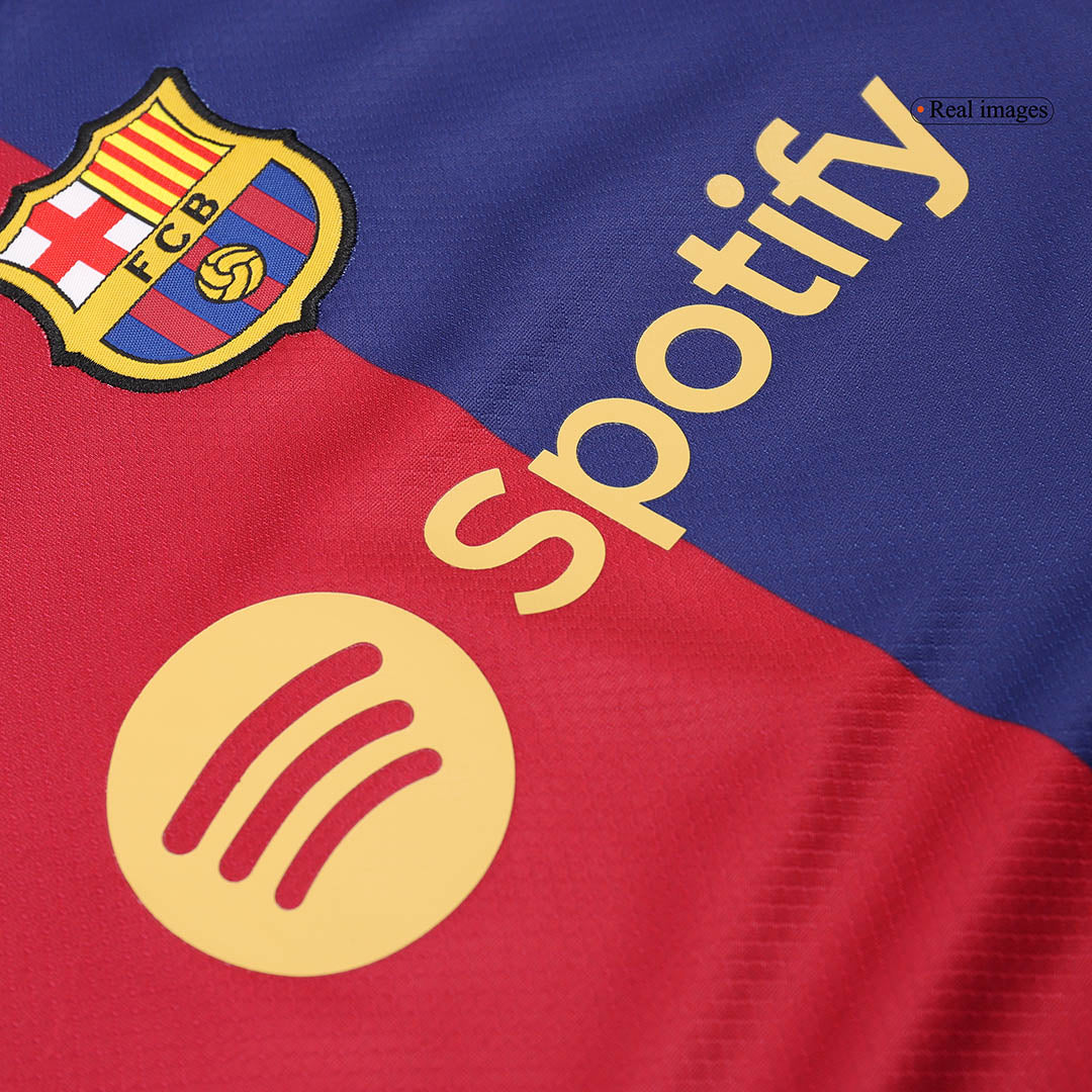Barcelona Hemma Fotbollströja 2024/25 Fotbollssats Barn