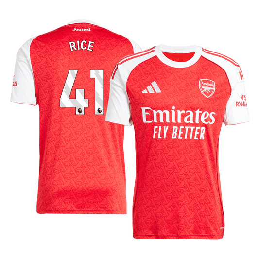 RICE #41 Arsenal Hemma Tröja 2025/26-1