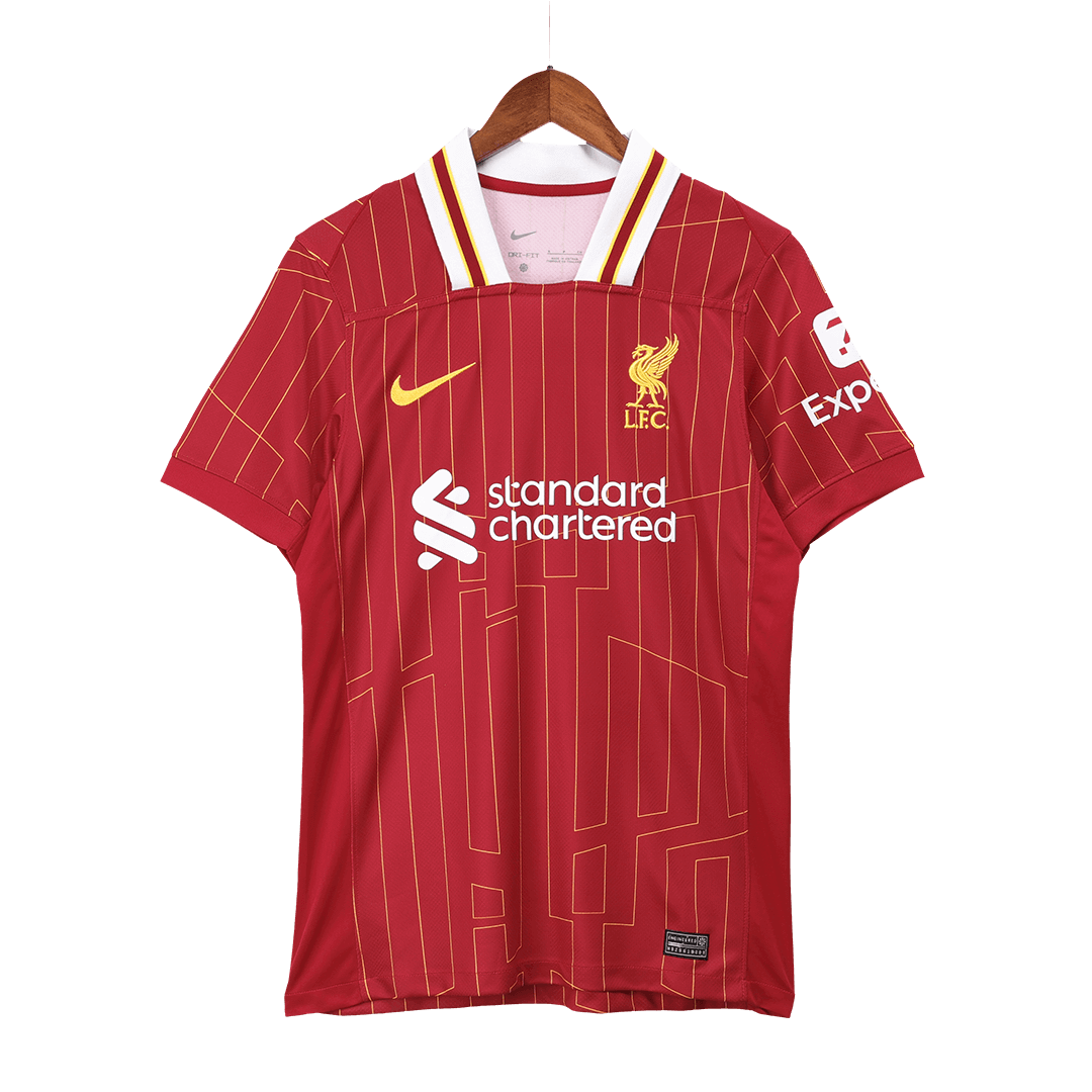 Liverpool Hemma Fotbollströja CHIESA #14 2024/25 Premium - UCL