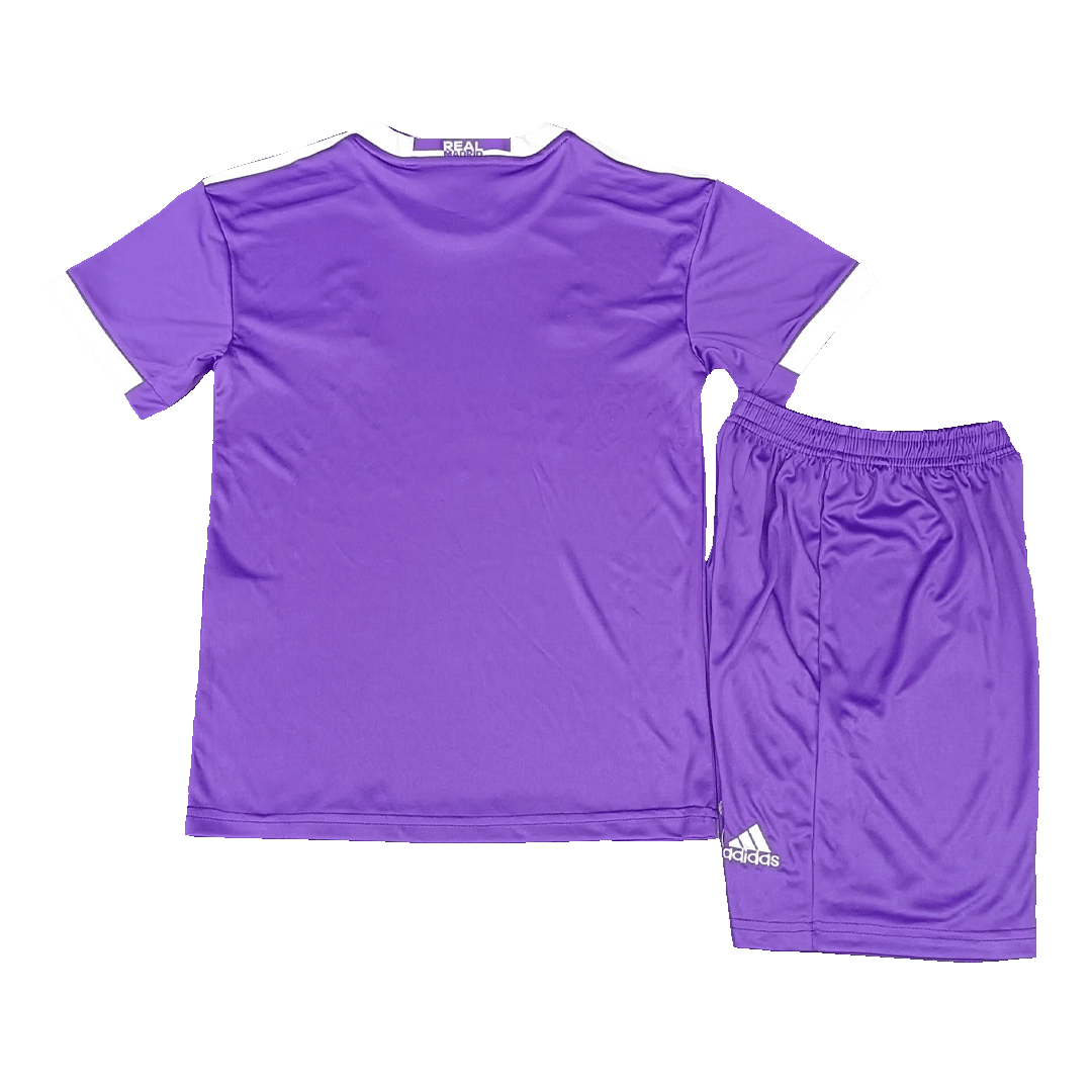 Retro Real Madrid Borta Fotbollströja 2016/17 Fotbollssats Barn