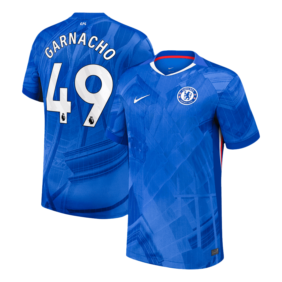 GARNACHO #49 Chelsea Tröja 2025/26 Hemma Premium Blå