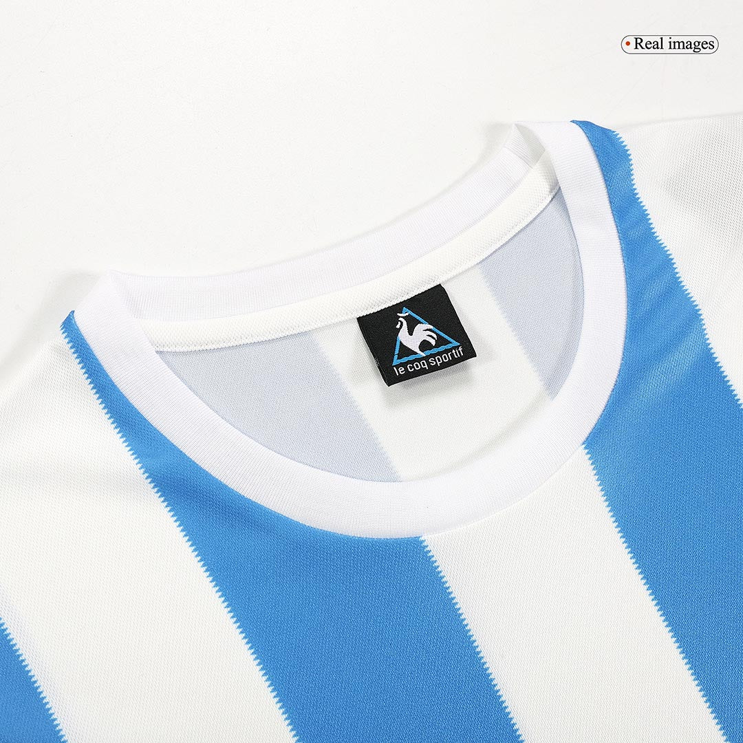 Argentina Hemma Fotbollströjor 1986 Retro