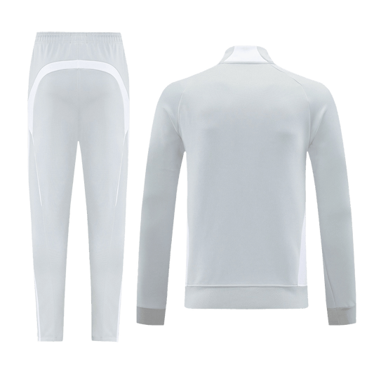 Real Madrid Hemma Träningsset (Jacka+Byxor) 
 2025/26 Grå-1