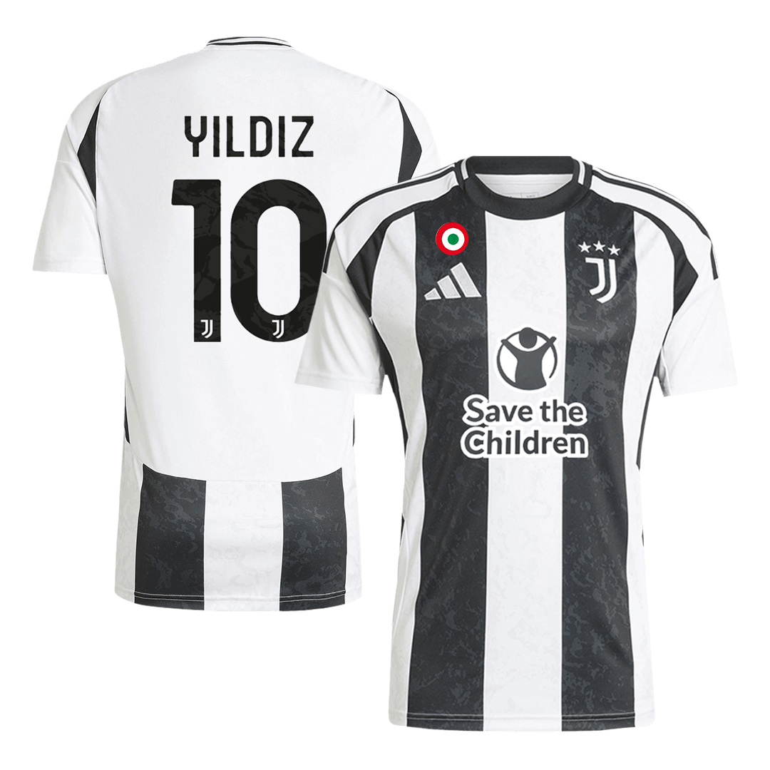 Juventus Hemma Fotbollströja YILDIZ #10 2024/25