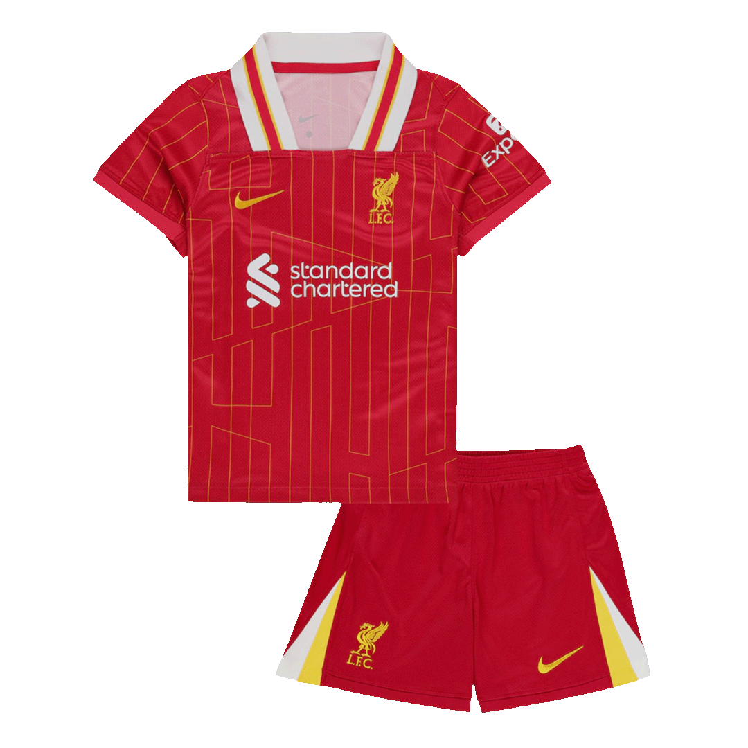Liverpool Hemma Fotbollströja 2024/25 Fotbollssats Barn