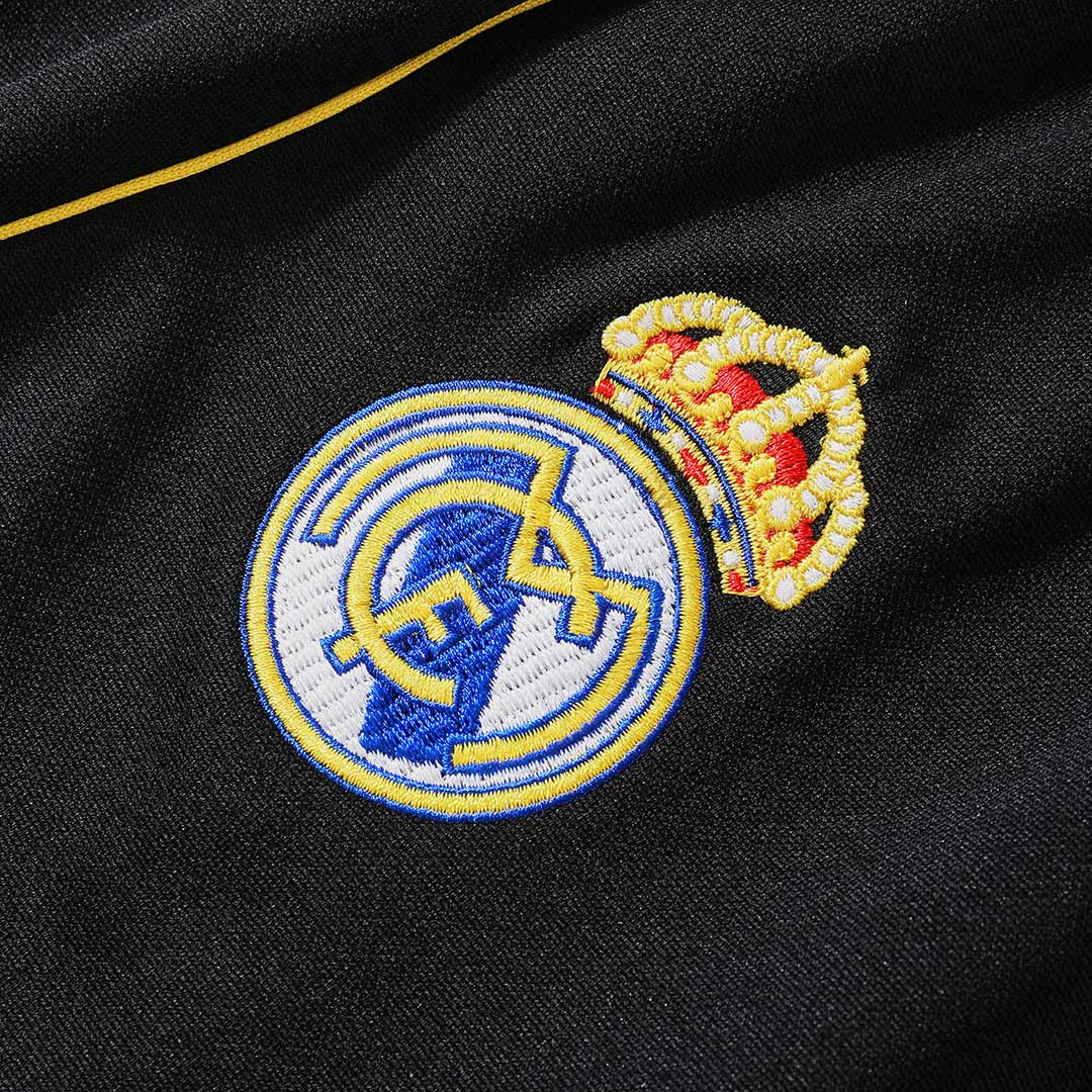 Real Madrid Tröja & Träningsset(Jacka+Byxor) 2025/26 Svart Barn