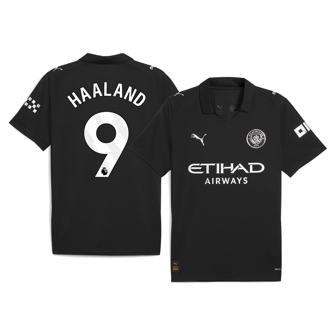 HAALAND #9 Manchester City Tröja 2025/26 Borta