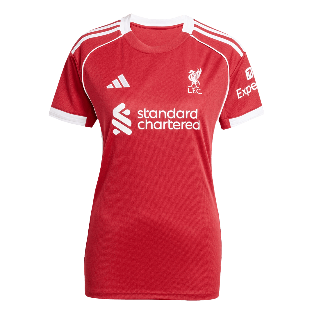 Liverpool Tröja 2025/26 Hemma Röd Dam