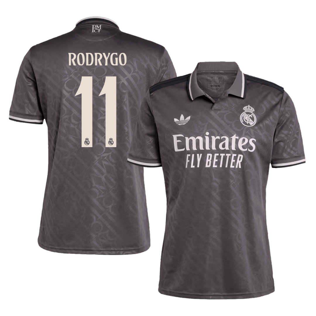 Real Madrid Tredjeställ Fotbollströja RODRYGO #11 2024/25 Premium