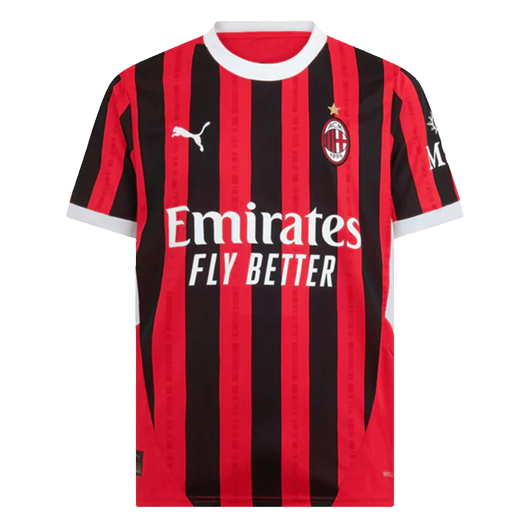 AC Milan Hemma Fotbollströja GIMENEZ #7 2024/25