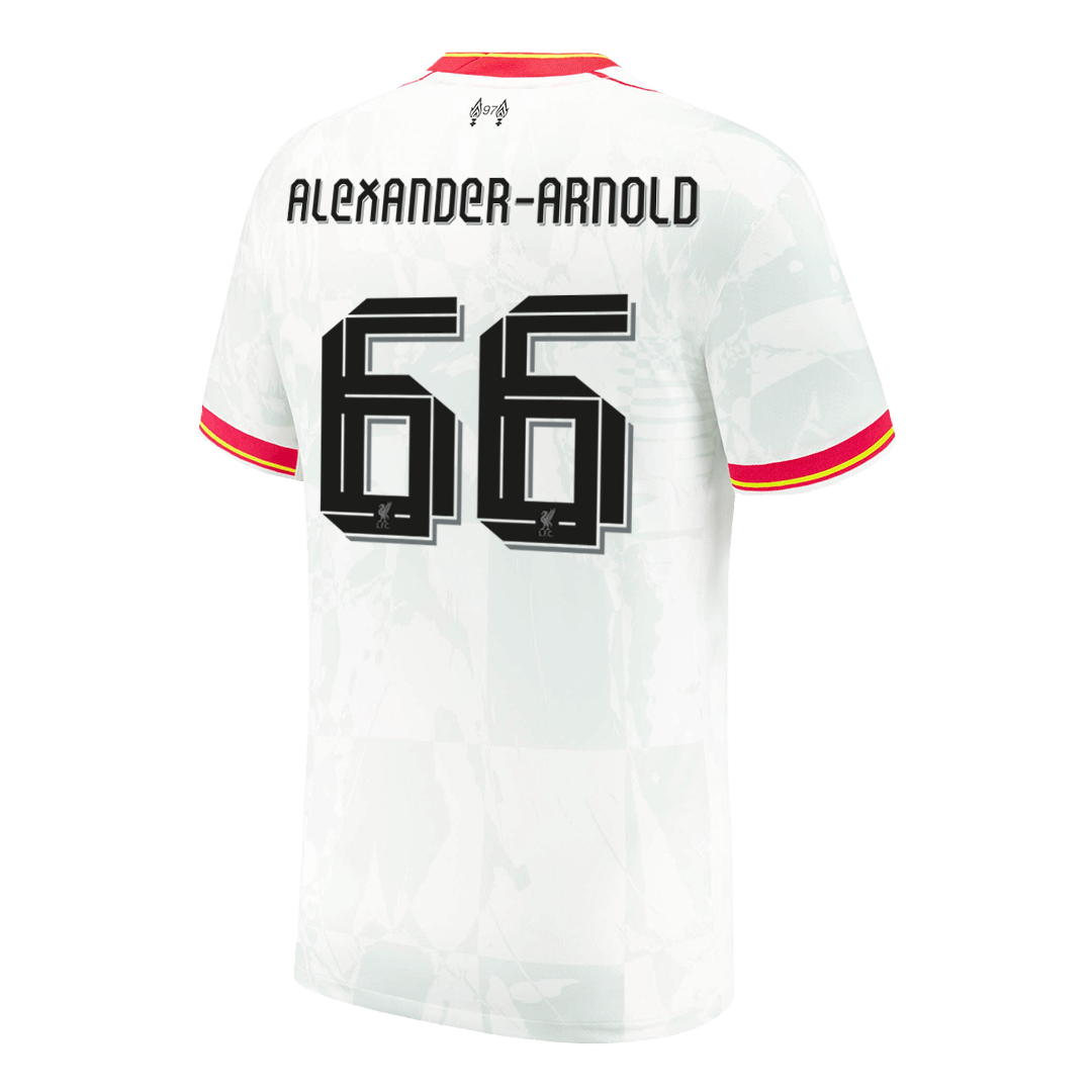 Liverpool Tredjeställ Fotbollströja ALEXANDER-ARNOLD #66 2024/25 - UCL
