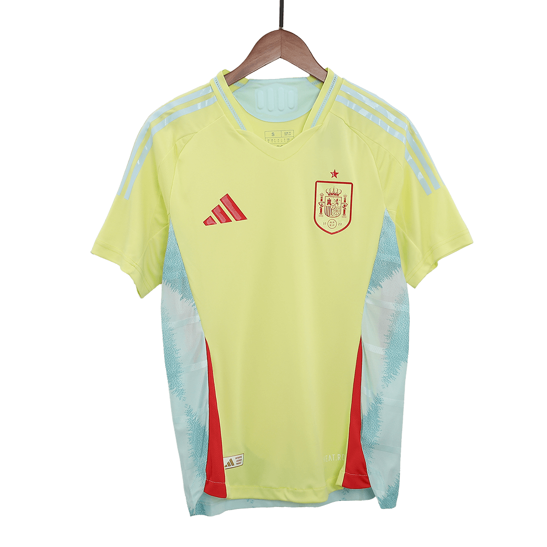 Spanien Borta Fotbollströjor Euro 2024 Autentisk