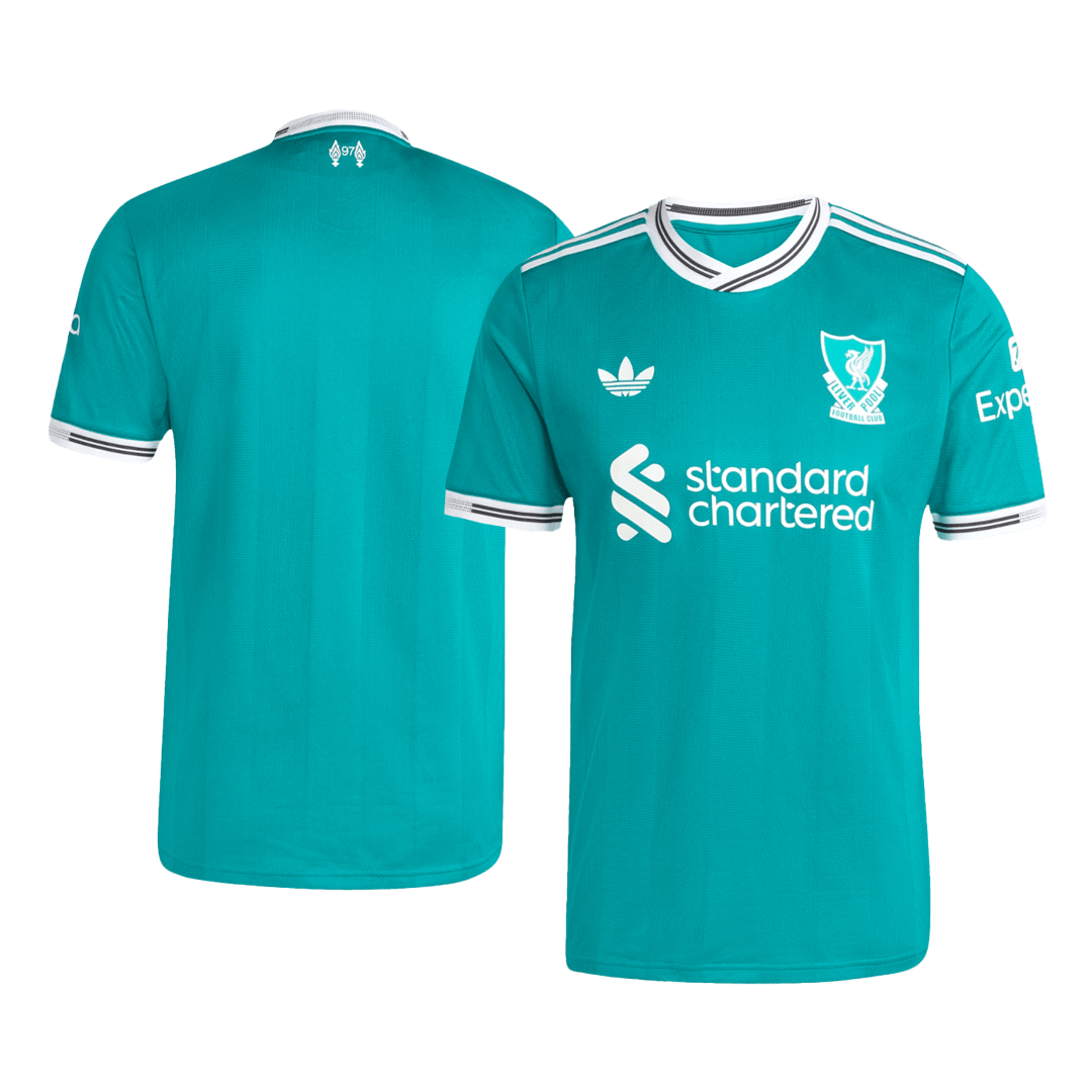 Liverpool Tröja 2025/26 Tredje Autentisk Grön