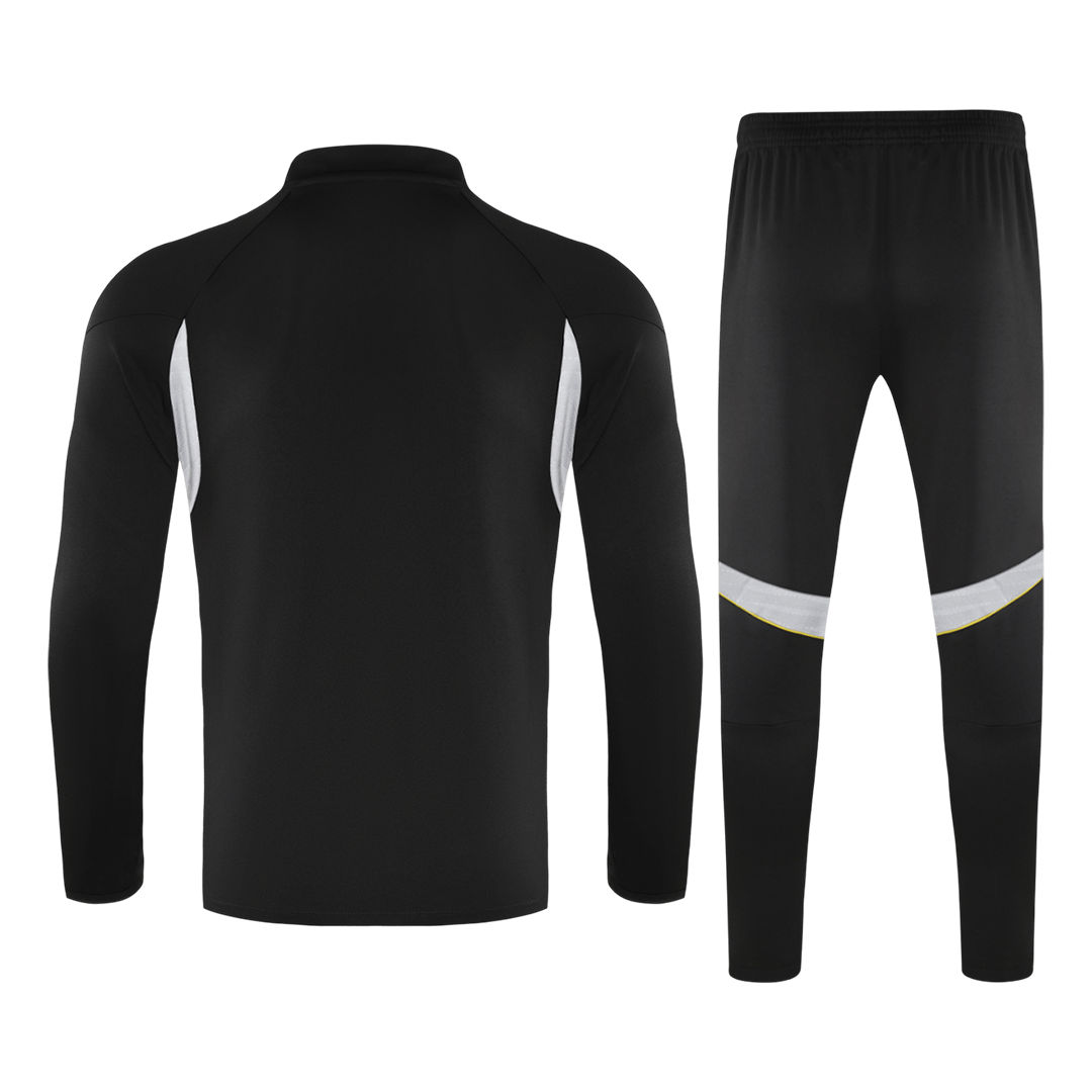 Real Madrid Tröja & Träningsset(Jacka+Byxor) 2025/26 Svart Barn