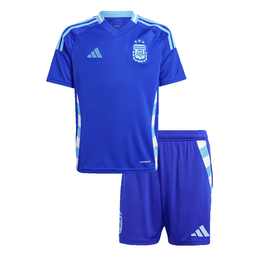 Argentina Borta Fotbollströja 2024
Fotbollssats Barn