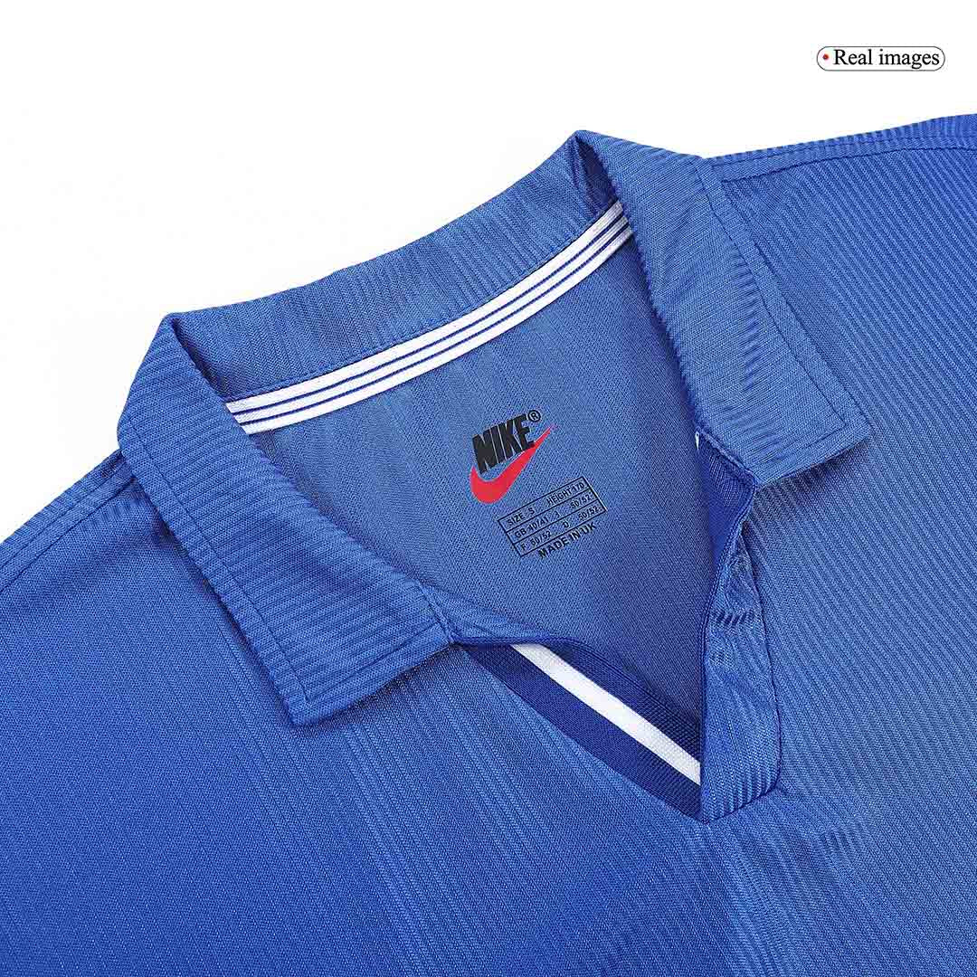 Italien Hemma Fotbollströjor 1998 Retro