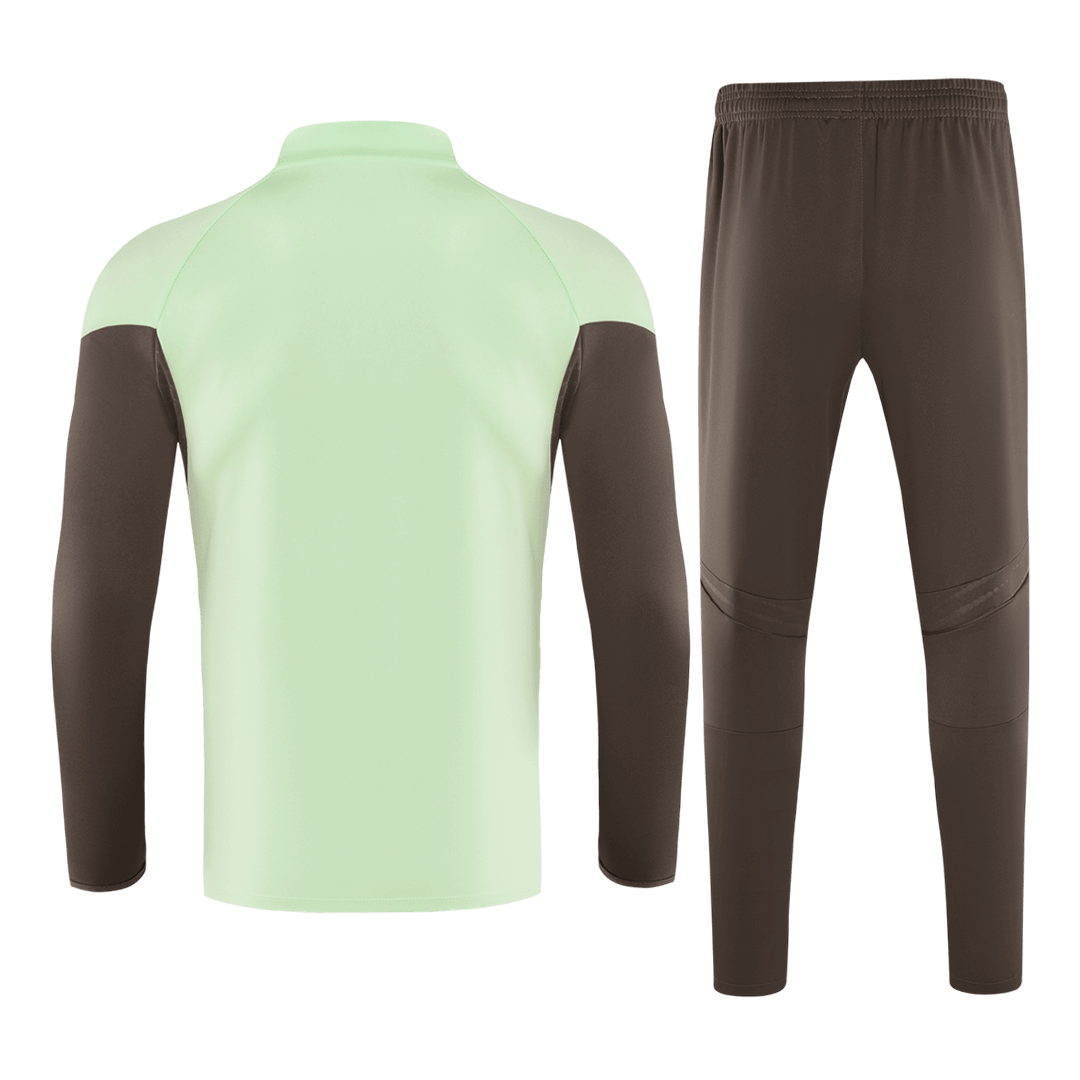 Real Madrid Tröja & Träningsset(Jacka+Byxor) 2025/26 Grön Barn