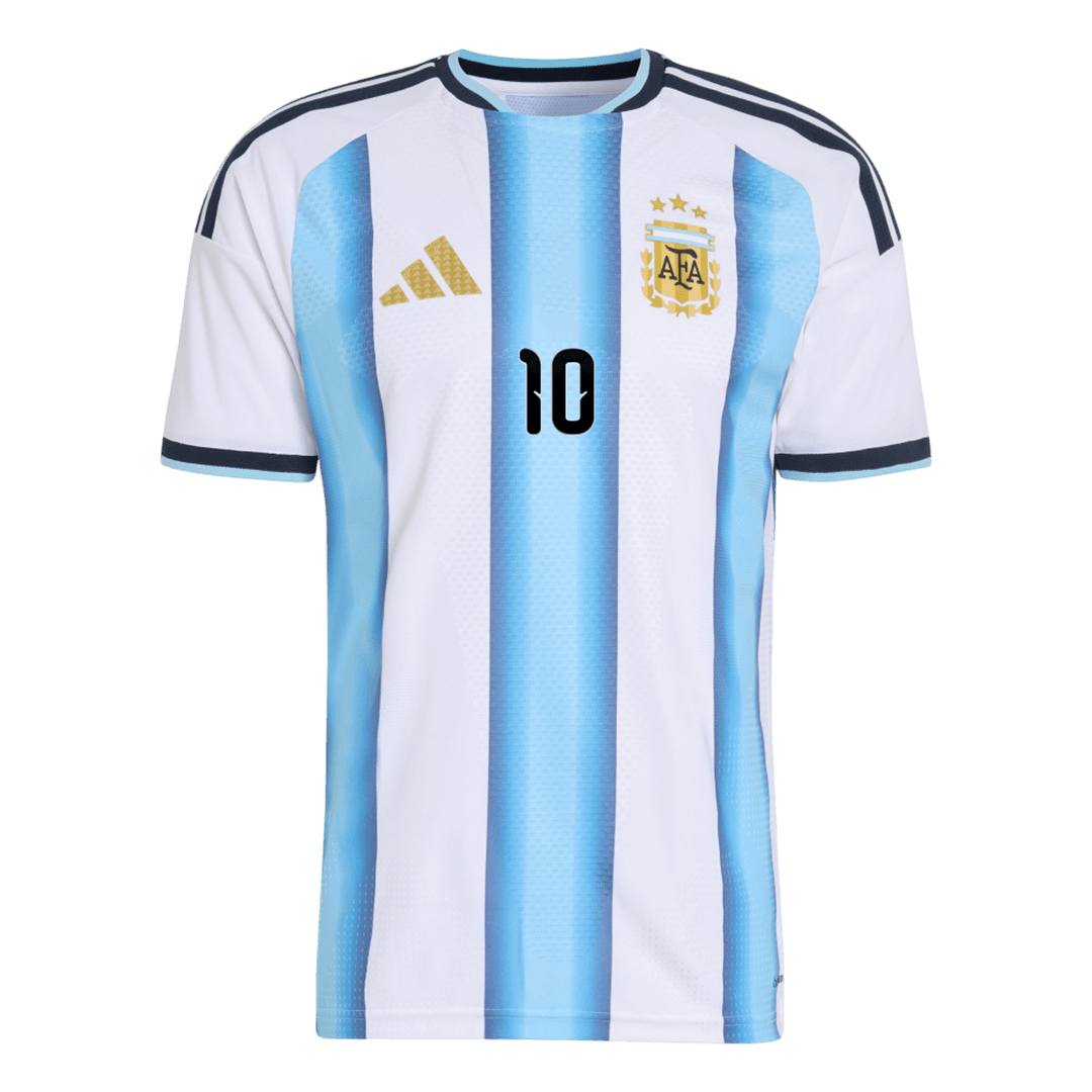 Argentina Tröja MESSI #10 2026 Hemma Autentisk Blue&White