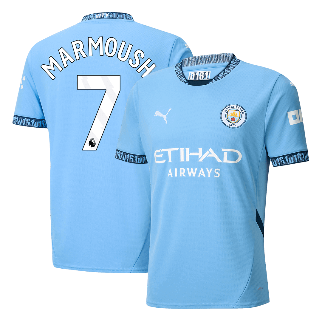 Manchester City Hemma Fotbollströja MARMOUSH #7 2024/25 Premium