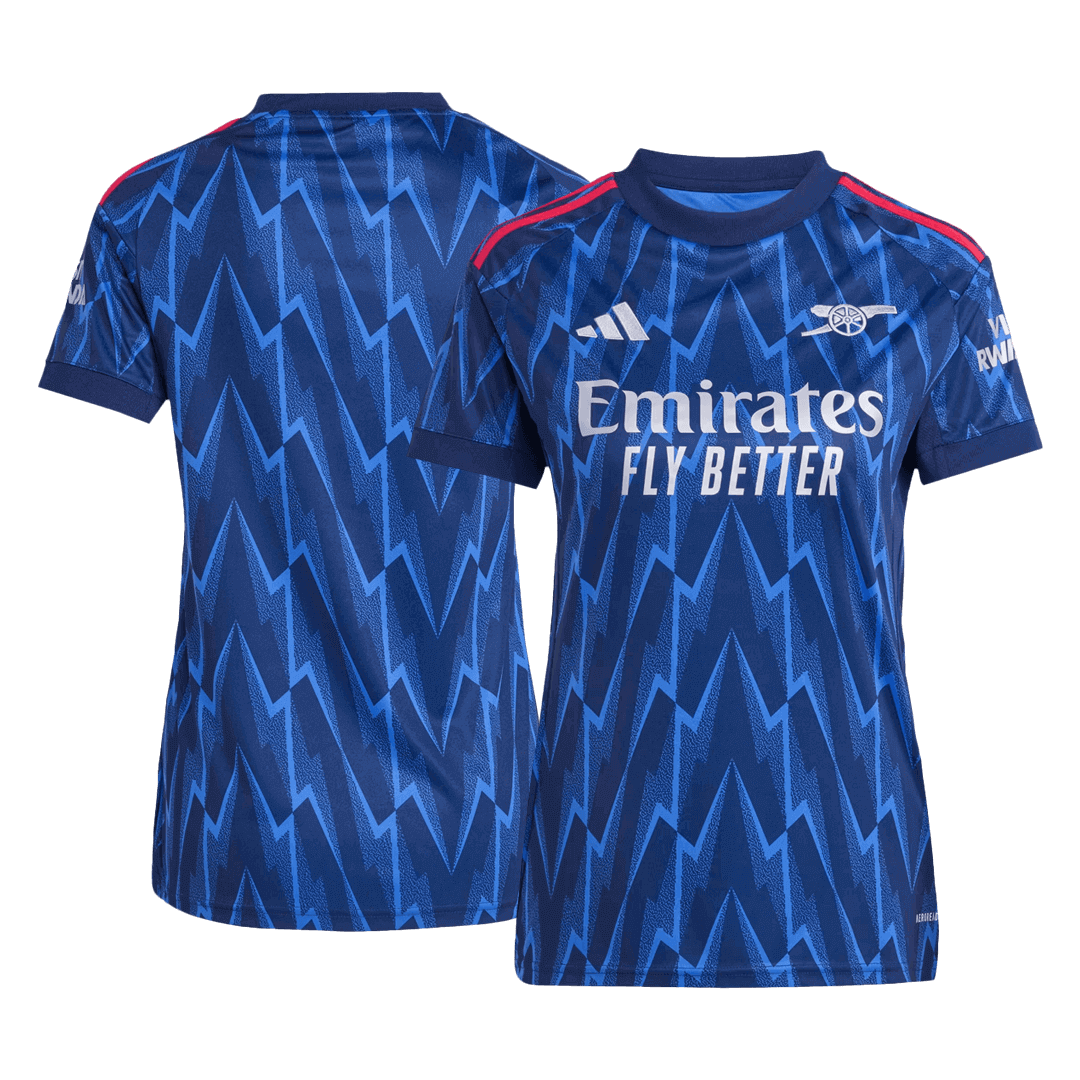 Arsenal Tröja 2025/26 Borta Blå Dam
