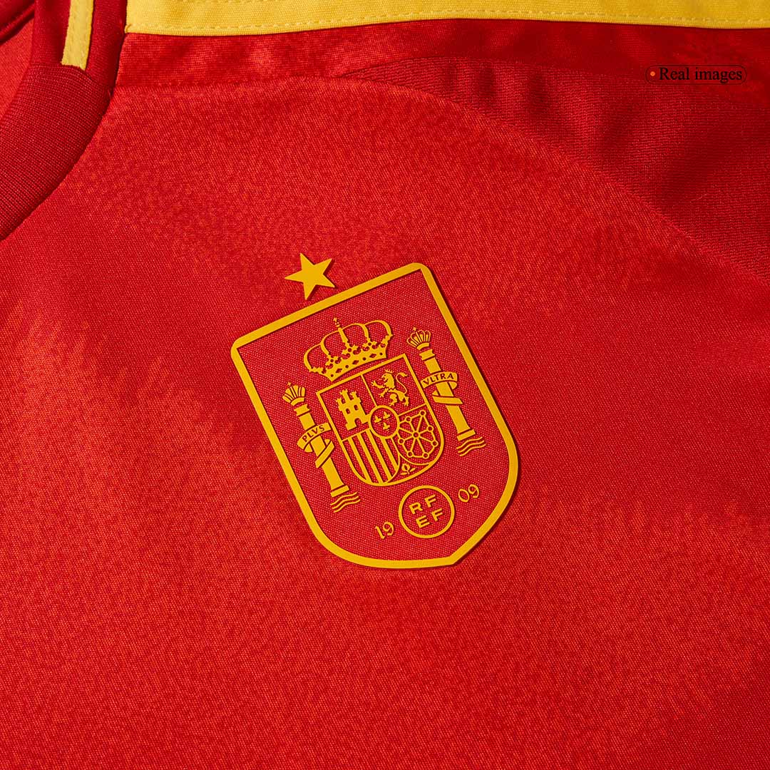 Spanien Hemma Fotbollströja Euro 2024
Fotbollssats Barn
