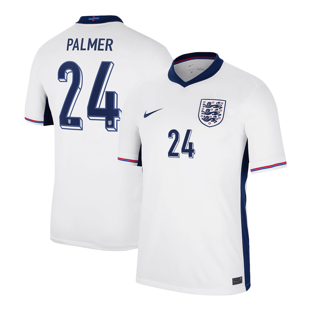 England Hemma Fotbollströjor PALMER #24 Euro 2024
Premium