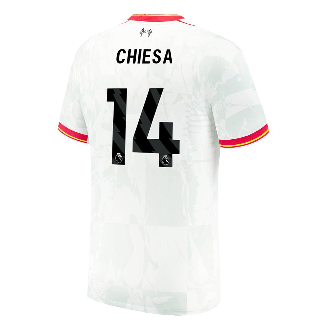 Liverpool Tredjeställ Fotbollströja CHIESA #14 2024/25
