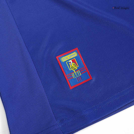 Retro HENRY #12 Frankrike Hemma fotbollströjor 1998-1