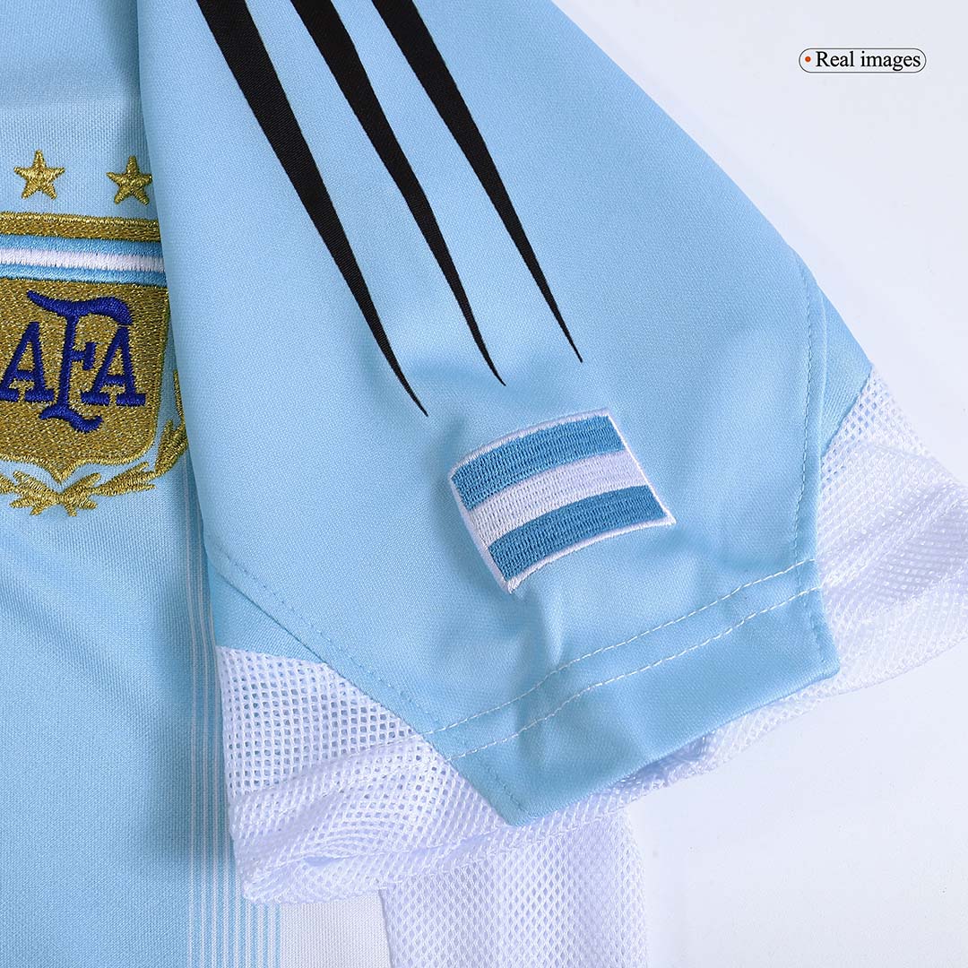 Argentina Hemma Fotbollströjor 2004/05 Retro