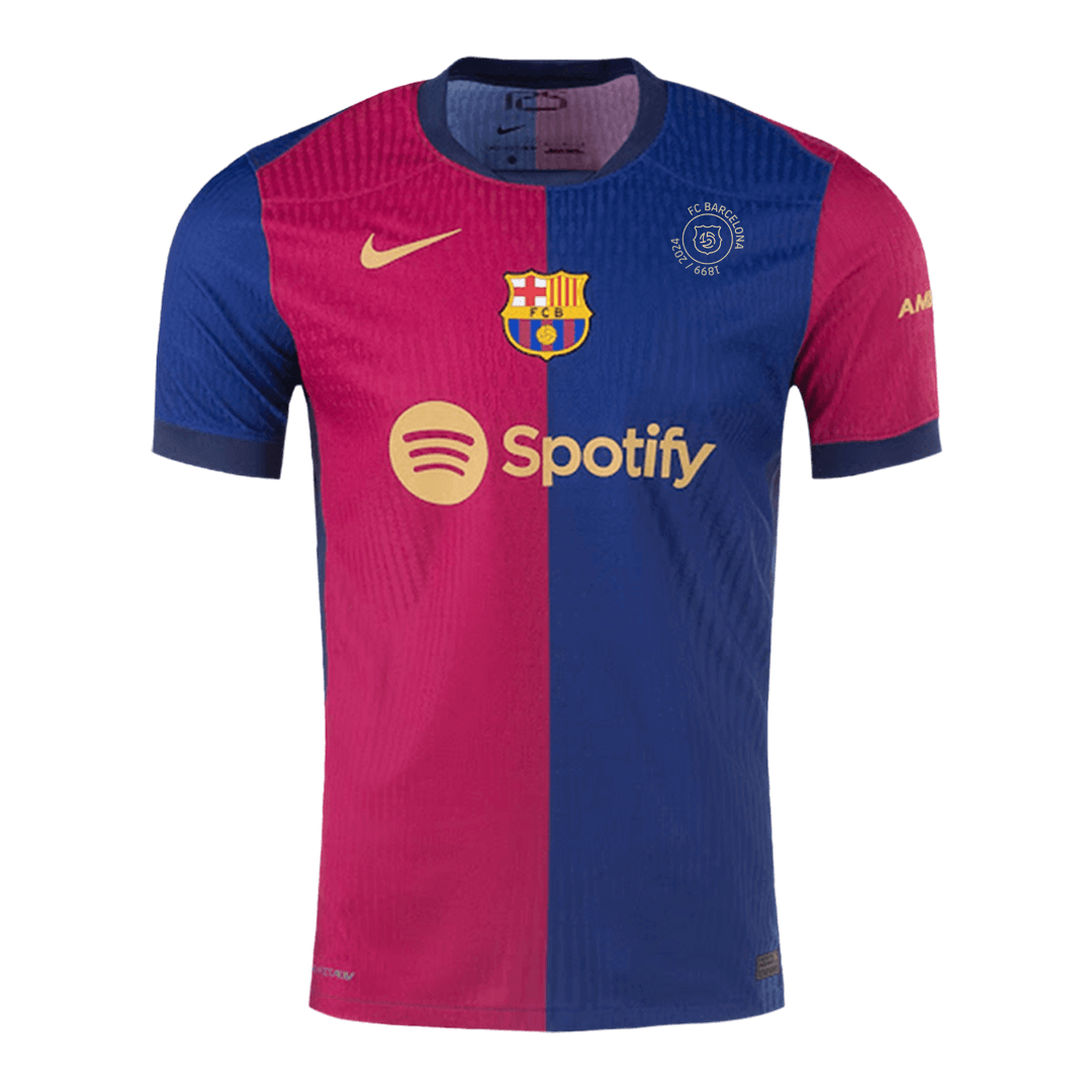 Barcelona Hemma Fotbollströja 2024/25 Autentisk - 125-årsjubileum