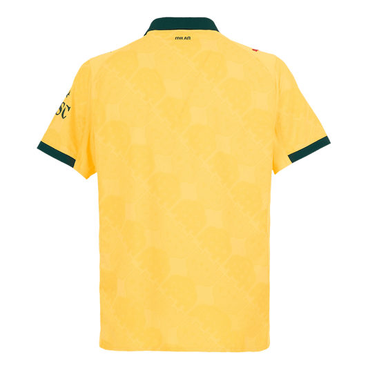 AC Milan Tröja 2025/26 Tredje Autentisk Gul-1