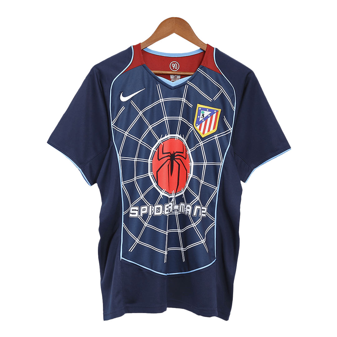 Atletico Madrid Bortatröja 2004/05 Retro
Mörkblå