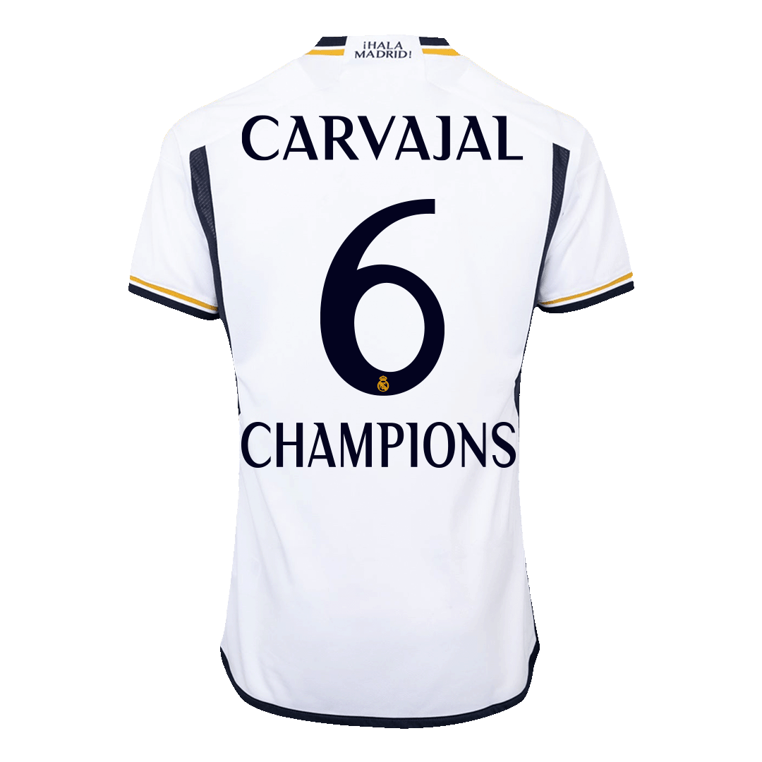 Real Madrid Hemma Fotbollströja CARVAJAL #6 2023/24 Autentisk