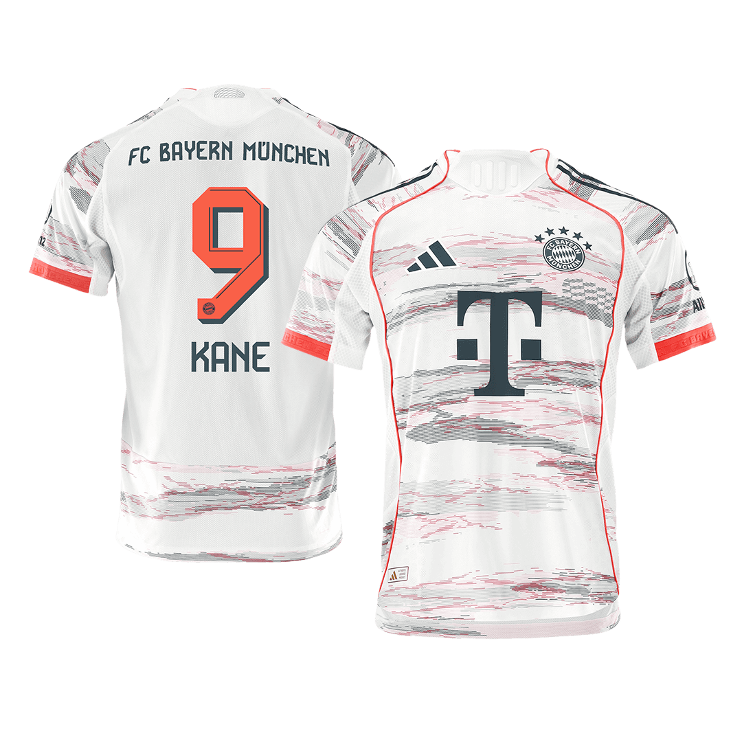 KANE #9 Bayern Munich Borta Tröja 2025/26 Autentisk