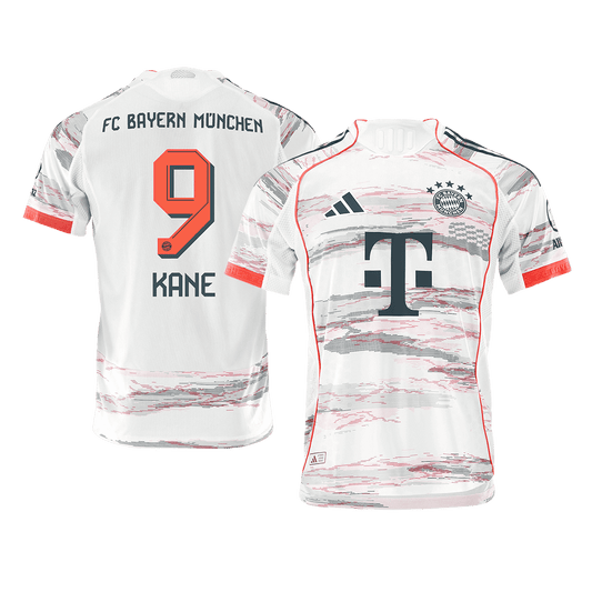 KANE #9 Bayern Munich Borta Tröja 2025/26 Autentisk-1